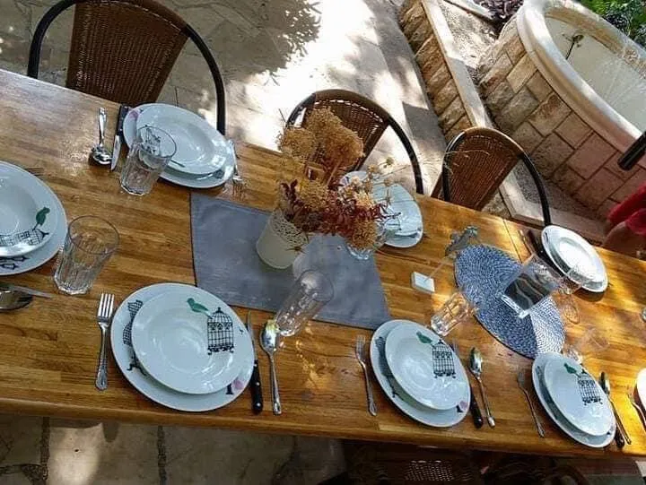 Apartment Plus — Outdoor dining table